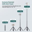 Premium Max Phone Tripod Selfie Stick 65