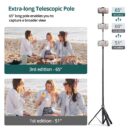 Premium Max Phone Tripod Selfie Stick 65